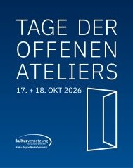 Tage der offenen Ateliers 2026