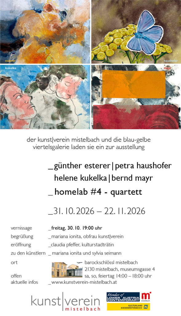 homelab #4 - quartett Kunstverein Mistelbach